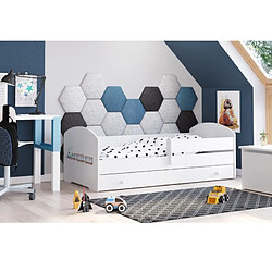1001jouets Lit enfant TRAIN 140x70 pas cher