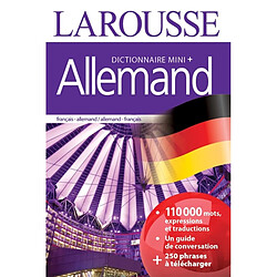 Mini-dictionnaire allemand : français-allemand, allemand-français. Mini-Wörterbuch Deutsch : Französisch-Deutsch, Deutsch-Französisch