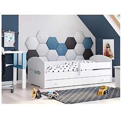 1001jouets Lit enfant 160x80 AVION pas cher