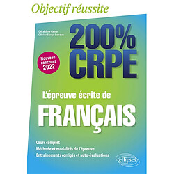 L'épreuve écrite de français : nouveau concours 2022