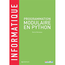Programmation modulaire en Python : informatique - Occasion