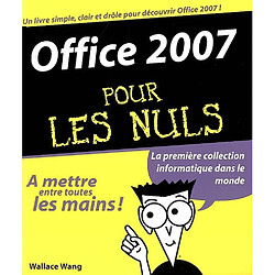 Office 2007 pour les nuls
