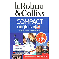 Le Robert & Collins compact anglais : français-anglais, anglais-français