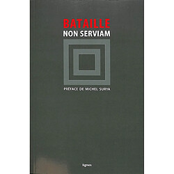 Non serviam