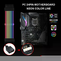 Hub USB ARGB 5V pour PC