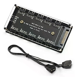 Boîtier de répartiteur ARGB - Câble de connexion 5V 3PIN