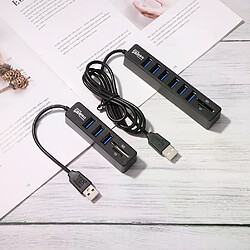 Hub USB 2.0 avec lecteur de cartes