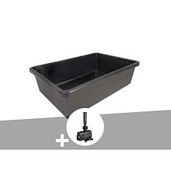 Bassin préformé Victoria Quadro 225 L avec pompe - Ubbink