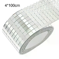 Autocollants muraux carreaux miroir - Carrés 3D