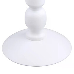 Bougeoir blanc européen en métal