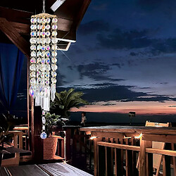 Carillon à vent cristal suspendu