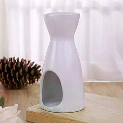 Bougeoir en céramique blanche, brûleur d'huile, cire, parfum, aromathérapie, chandelier, décoration de maison de mariage