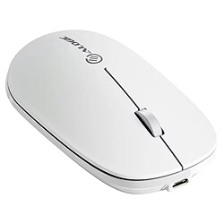 Alogic A-Logic Souris Sans Fil Rechargeable - Modèle Echelon - Blanc