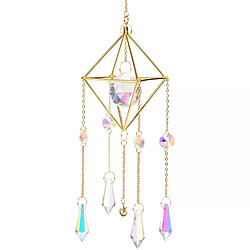 Attrape-soleil en cristal - Carillon éolien arc-en-ciel