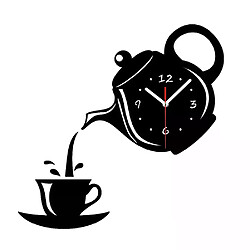 Avis Horloge murale ronde - Noir