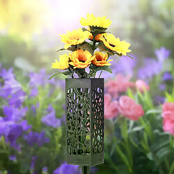 Vase de cimetière conique - Plastique