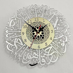 Avis Horloge murale ronde - Noir