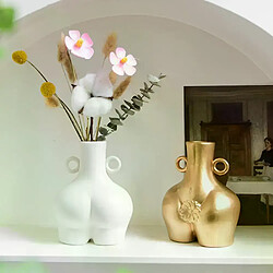 Vase en céramique en forme de fesses