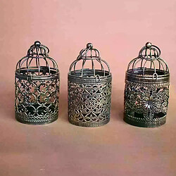 Bougeoir cylindrique en métal