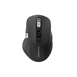 Alogic A-Logic Souris Gaming Sans Fil - Modèle Apex Ergonomique - 7 Boutons Programmables - Noir
