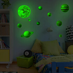 Autocollants planètes lumineuses