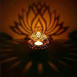 Bougeoir rétro creux sculpté