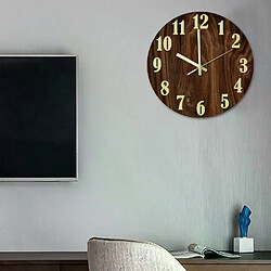 Horloge murale lumineuse Nordique - 12" - Acrylique
