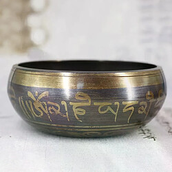 Bol de méditation tibétain en cuivre