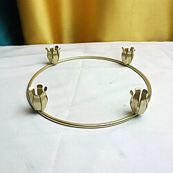 Bougeoir de Table en fer rétro