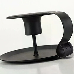 Bougeoir conique en fer forgé rétro K9G8, chandelier de table, chandelier de cuisine, décoration de la maison