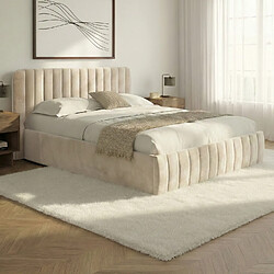 Acheter Idmarket Lit coffre double ALBA