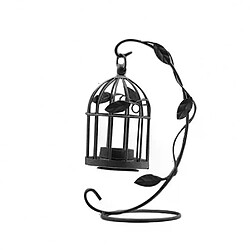 Bougeoir en fer forgé en forme d'étoile