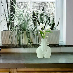 Vase en céramique en forme de fesses