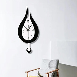 Avis Horloge murale design Clock couplet - Or