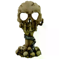 Bougeoir crâne Halloween