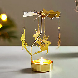 Bougeoirs dorés romantiques à Carrousel