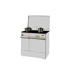 Godin Cuisinière à bois 240163BLANCPOLI