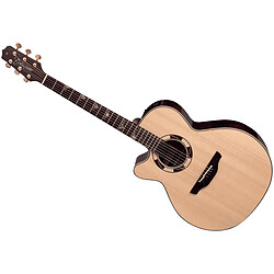 Takamine DSF48C-LH - NEX Santa Fe Natural Gloss
