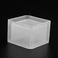 Moule Cube Silicone pour Pot de Fleurs Moule en silicone réutilisable - Souple et facile à démouler - Utilisation multiple