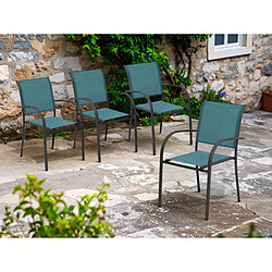 Hesperide Fauteuils de jardin Piazza - Bleu/Graphite
