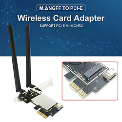 PCIE – carte réseau sans fil wi-fi, Bluetooth, double bande, adaptateur pour PC de bureau, WLAN, livraison directe