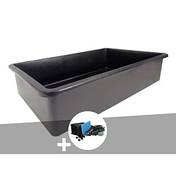 Bassin préformé Victoria Quadro 475 L avec filtre - Ubbink