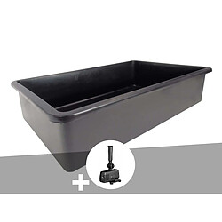 Bassin préformé Victoria Quadro 475 L avec pompe - Ubbink