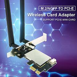 PCIE – carte réseau sans fil wi-fi, Bluetooth, double bande, adaptateur pour PC de bureau, WLAN, livraison directe