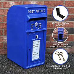 Monstershop Boîte aux Lettres Royal Mail - Bleue