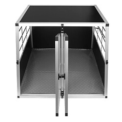 Avis Monstershop Cage de Transport pour Animaux Grand Format - Deux Portes