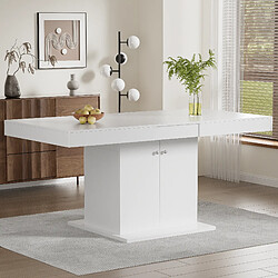 Acheter Merax Table à manger extensible - Blanc