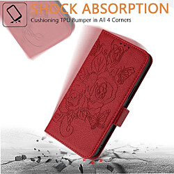Acheter Xiaomi Redmi Note 14 Pro 5G Étui - Cuir PU rouge