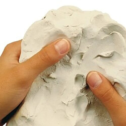 Clementoni Recharge argile à modeler - Blanc