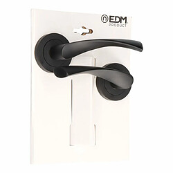 Edm ensemble de poignées de porte - noir
